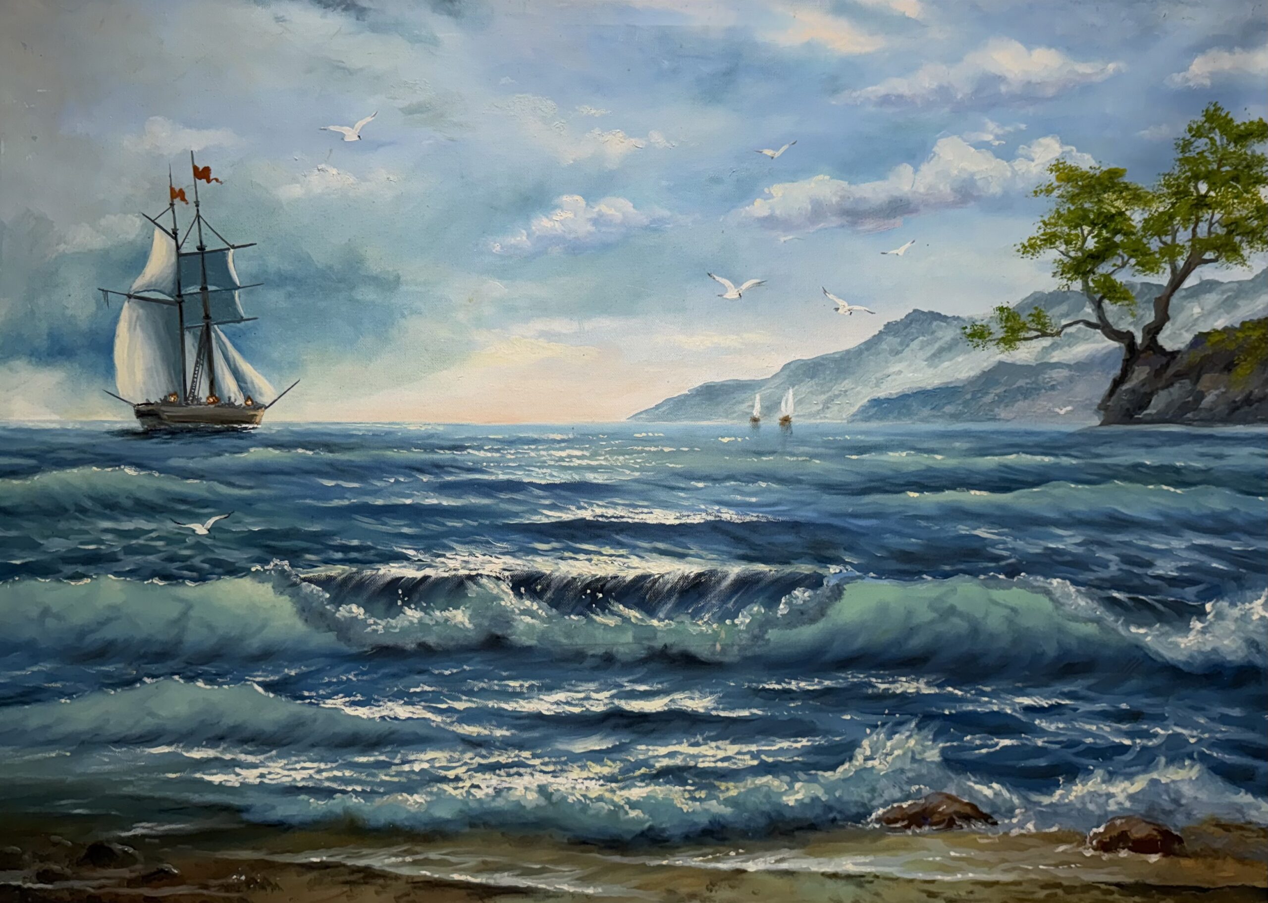 Картина «Дыхание моря»